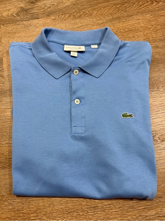 Lacoste Other - Lacoste Men's Regular Fit Light Blue Soft Cotton Polo Shirt
